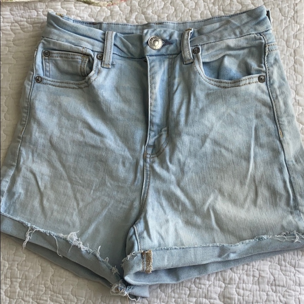 American Eagle Curvy Hi-Rise Jean Shorts